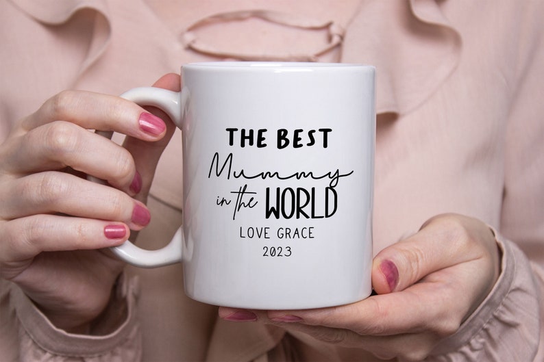 Best Mummy In The World Personalised Mug