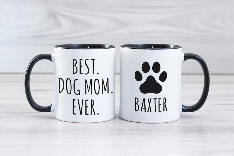 Dog Mom Gift, Personalized Dog Mom Mug