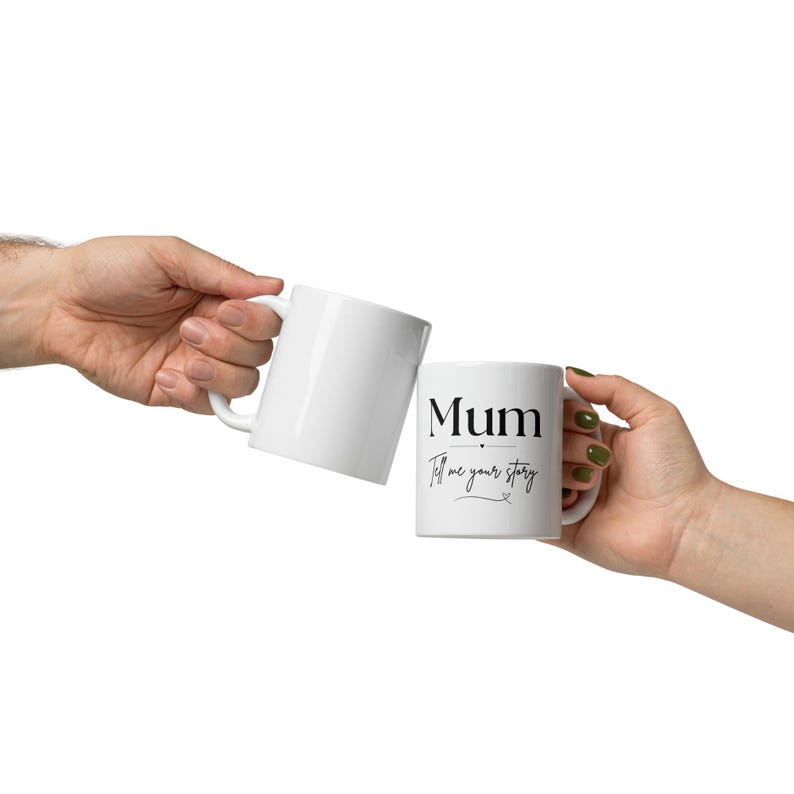 Gift for Mum – “Mum, Tell Me Your Story” Mug