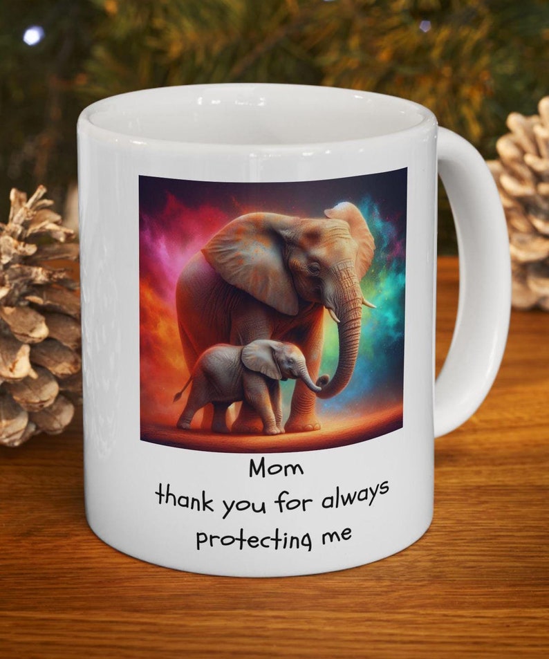 Mum, Thank You for Always Protecting Me Mug