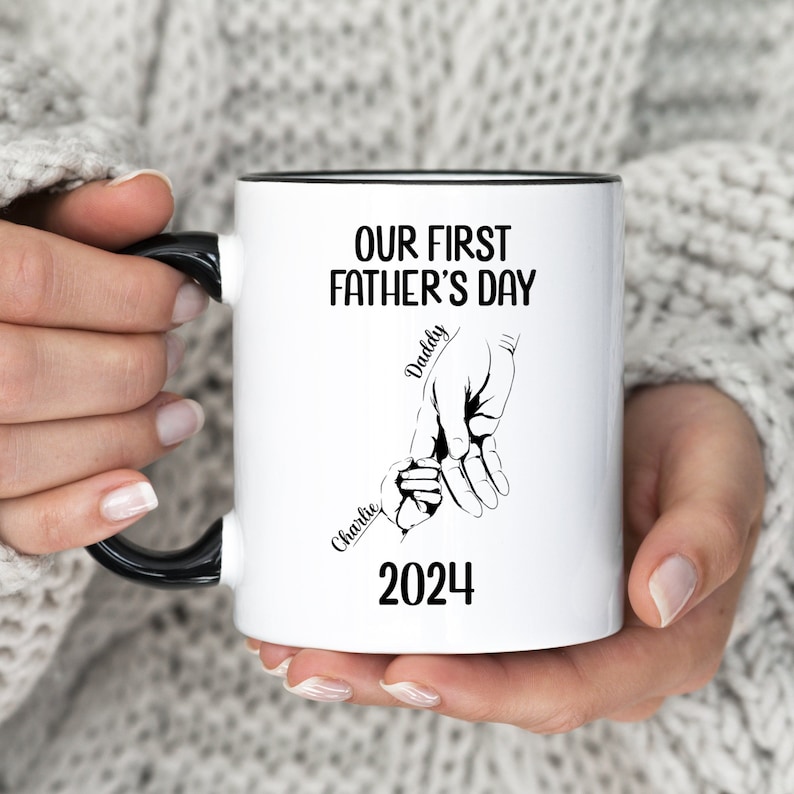 Our First Father's Day Coffee Mug