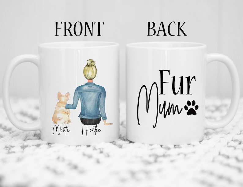 Personalised Dog Mum Mug for Dog Lover