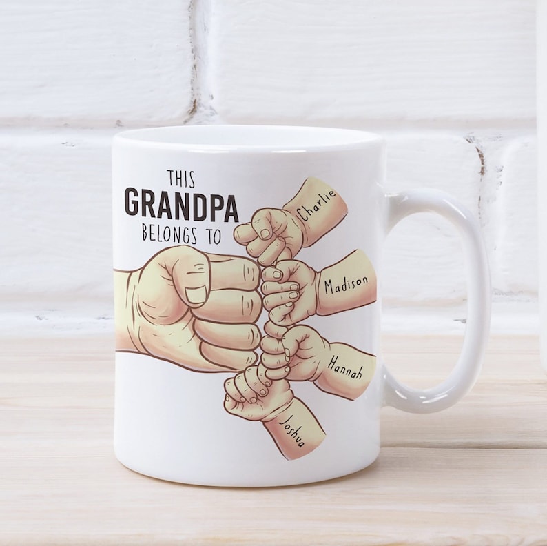 Personalised Grandpa Coffee Mug