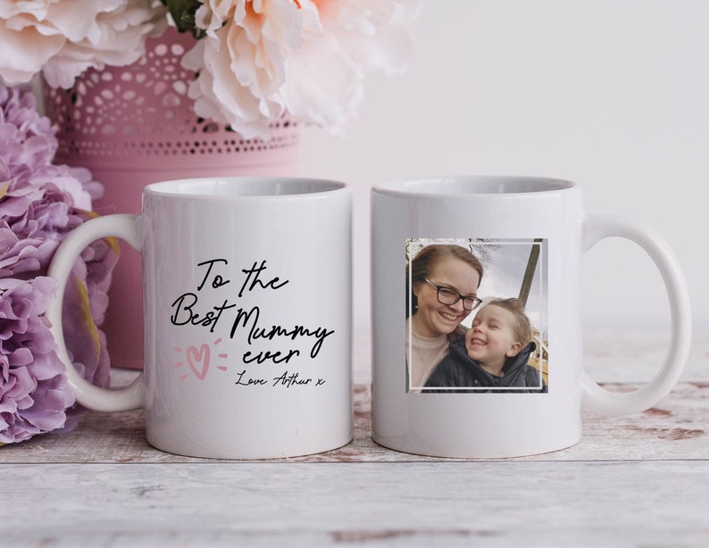 Personalised Mum / Mummy Photo Mug