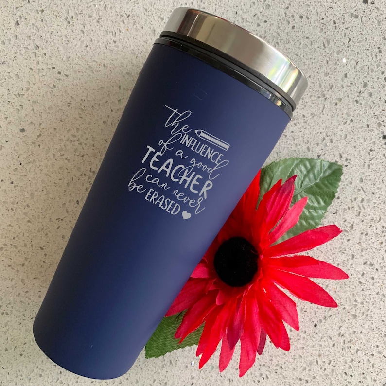 Personalised Teachers Gift Thermo Travel Mug