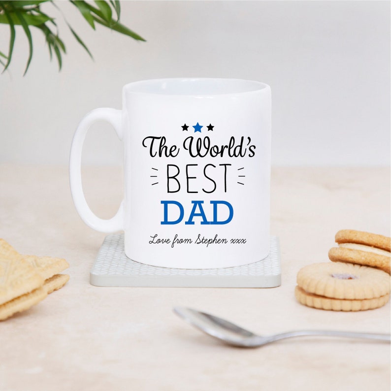 Personalised World's Best Dad Mug