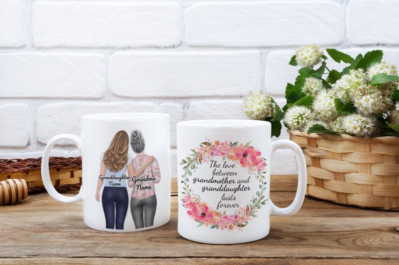 Personalized Cups Grandma Custom Mug