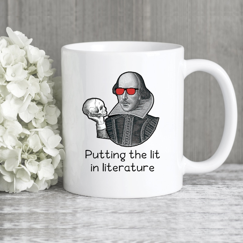 Shakespeare Lit in Literature Coffee Mug