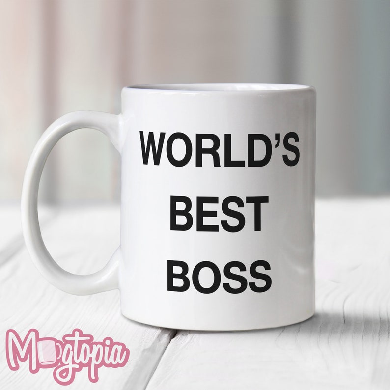 The Office "WORLD'S BEST BOSS" Mug