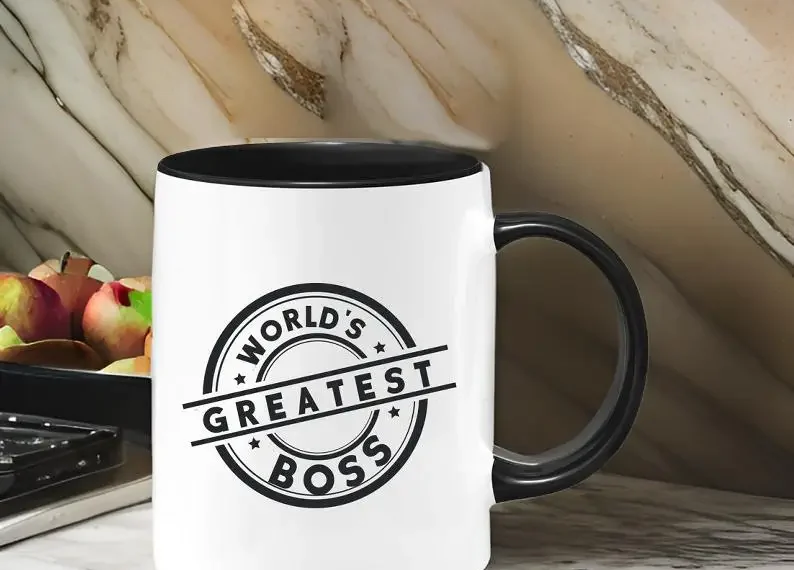 world's greatest boss coffee mug