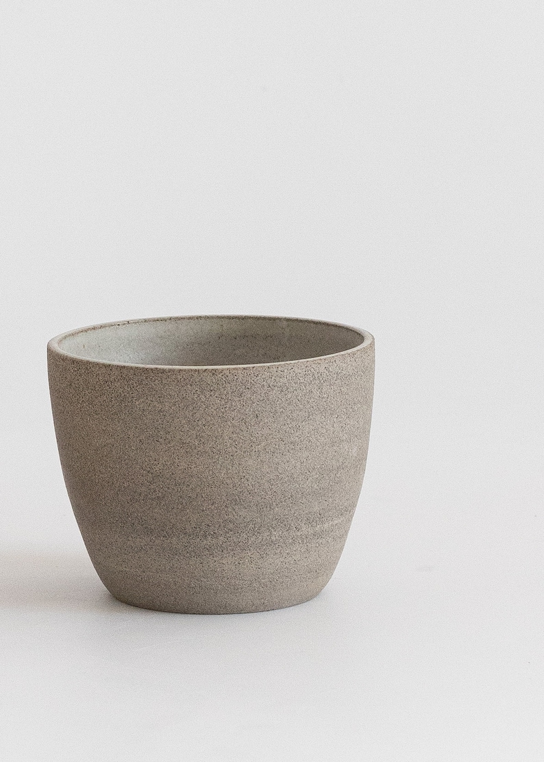 Grey Stoneware Ceramic Tumbler