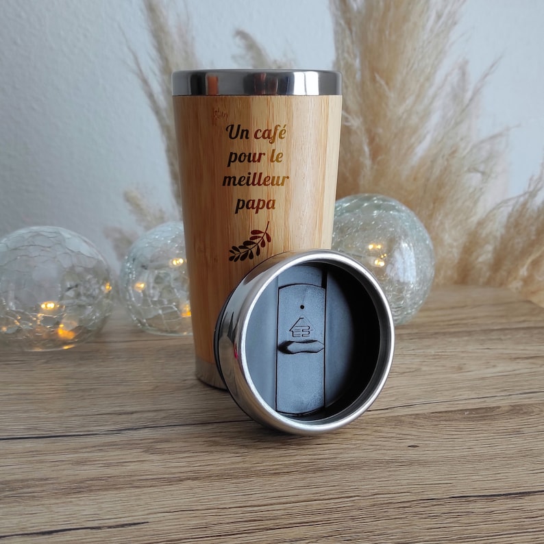 Insulated Bamboo Mug - Double Wall