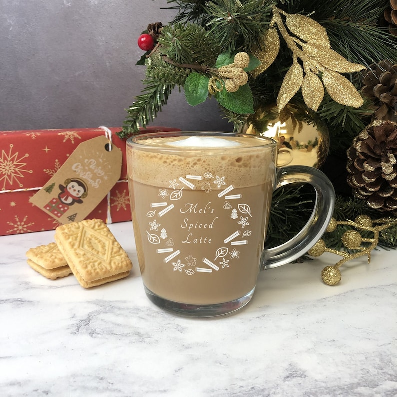 Personalised Glass Mug