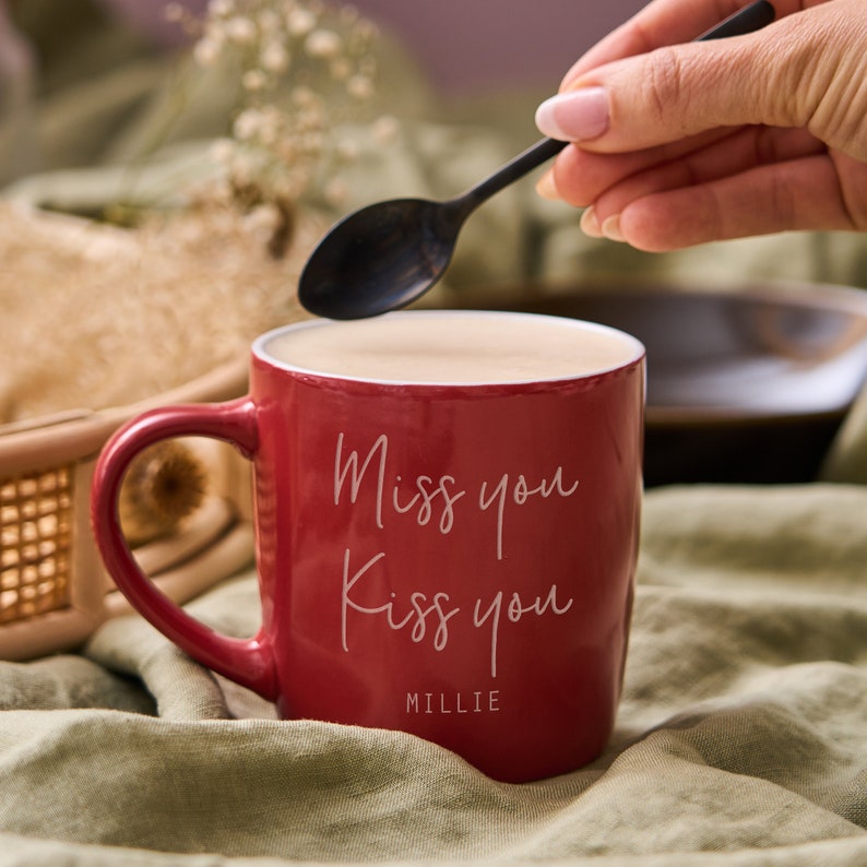 Personalised Message Stoneware Mug