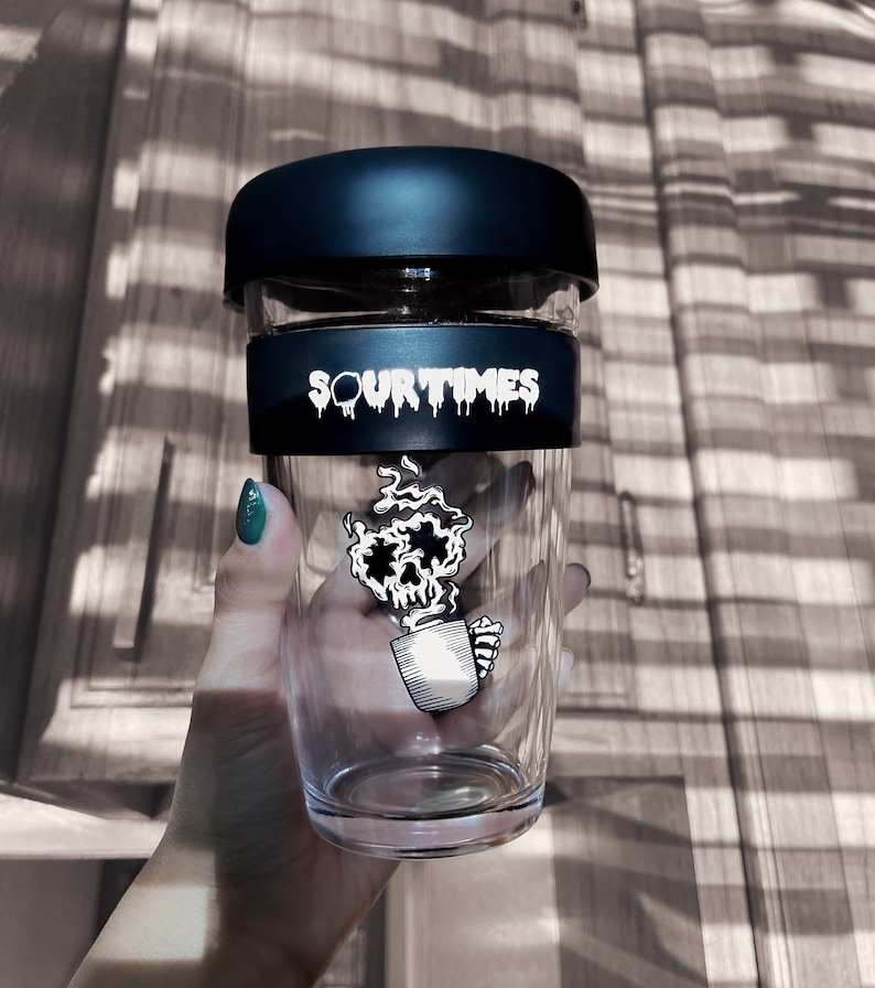 Skull Glass Tumbler