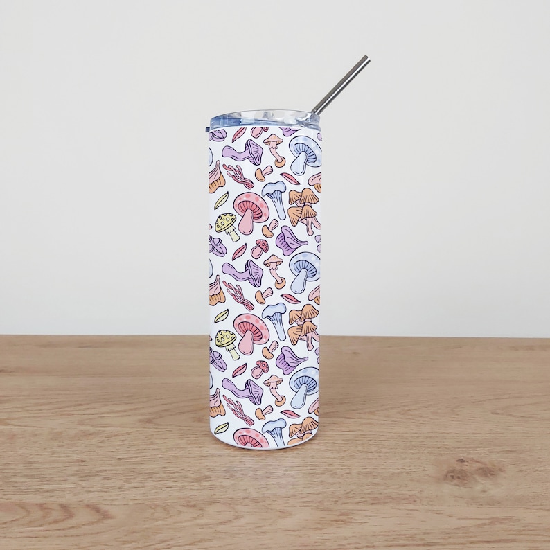 Stainless Steel Tumbler & Straw