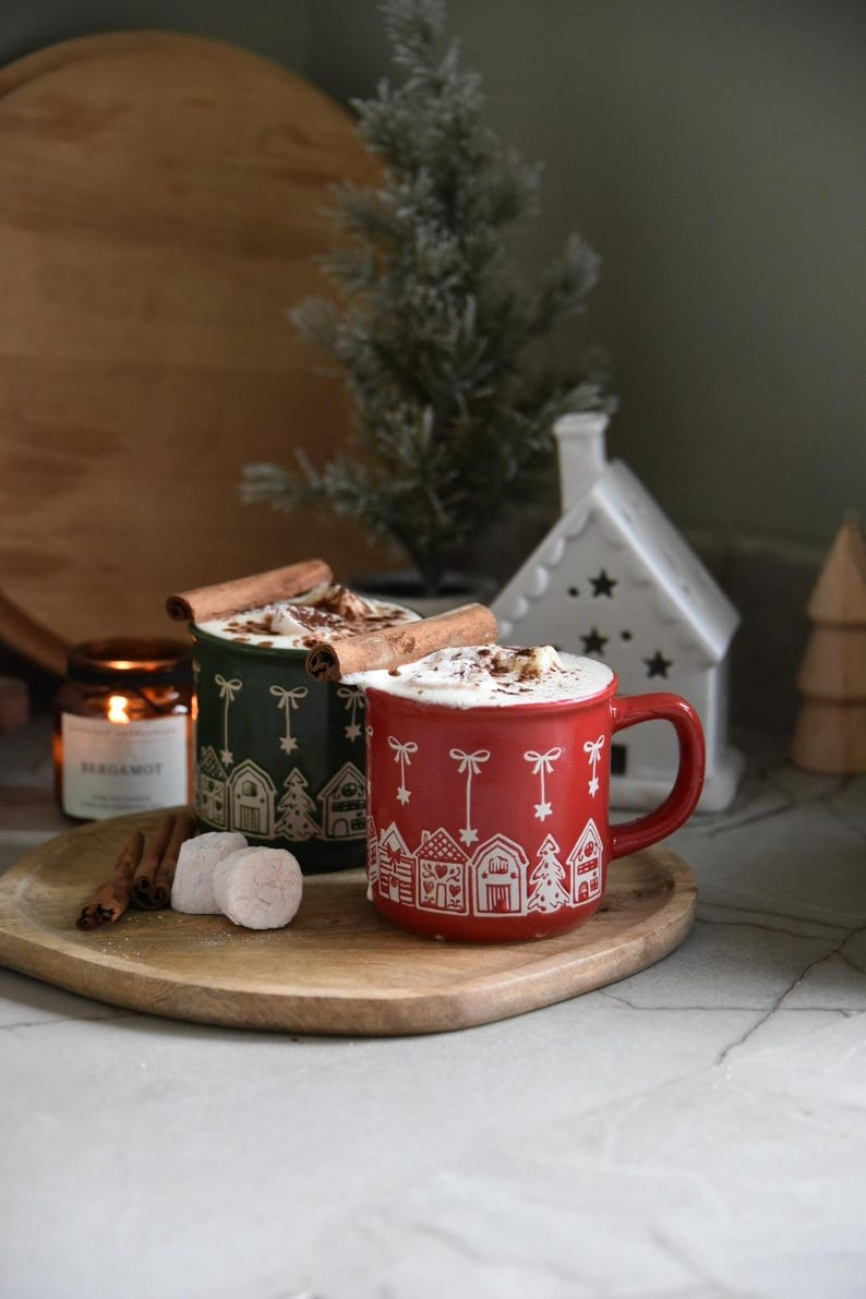 Christmas Embossed Mug