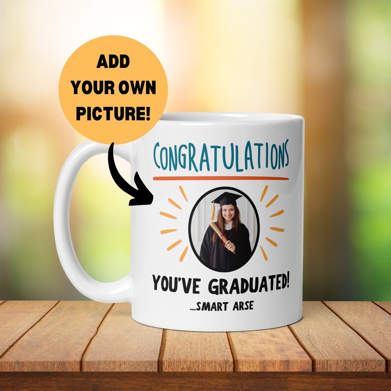 Personalised Photo Graduation Mug