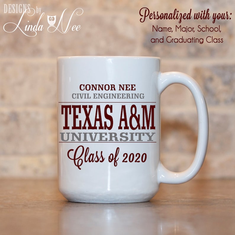 Personalized College Acceptance Gift Mug