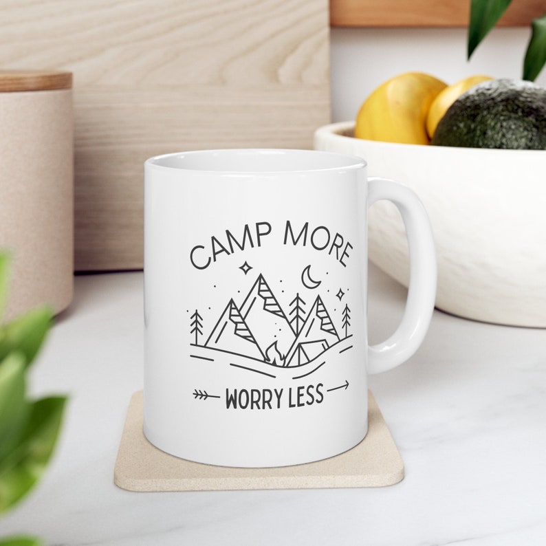 Camp More, Worry Less Mug