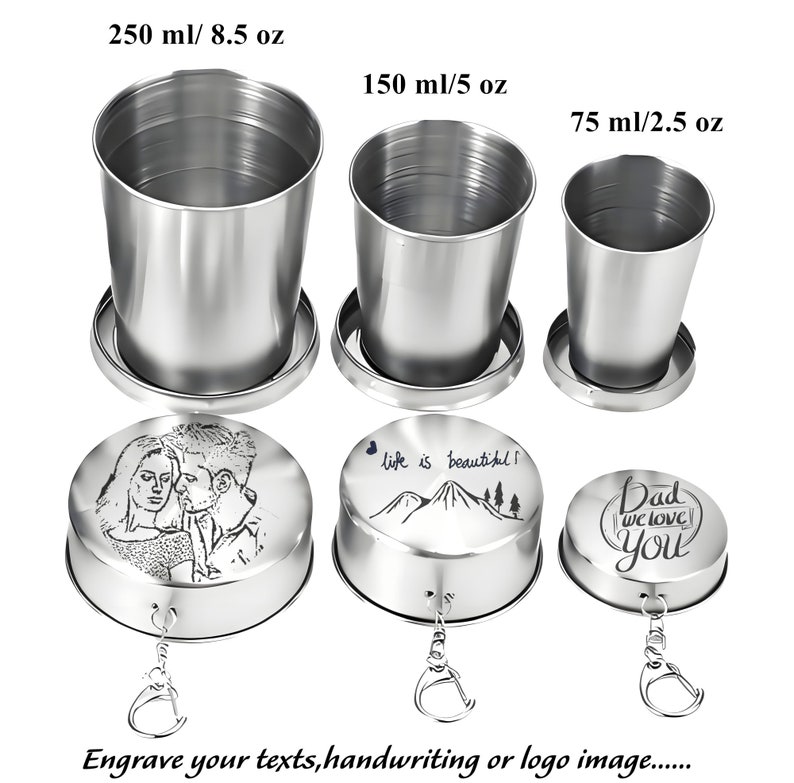 Personalized Camping Foldable Cup